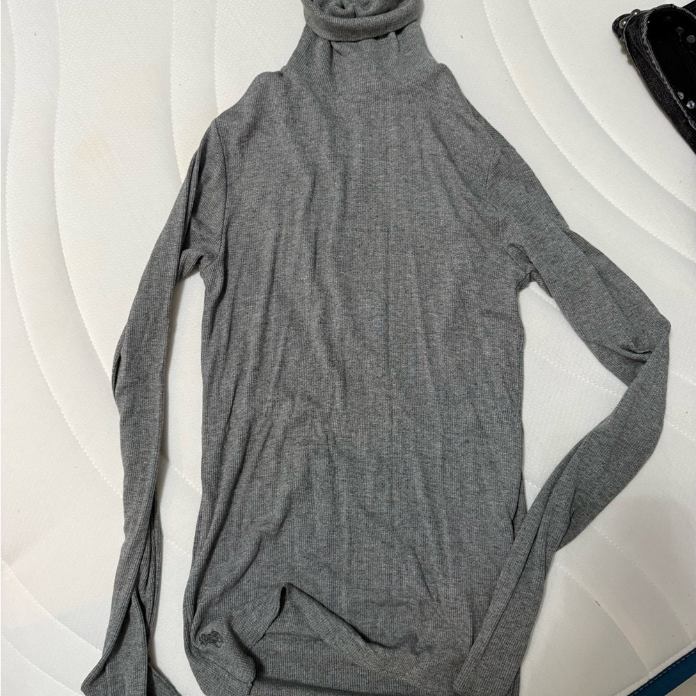 Polo by Ralph Lauren Gray Long Sleeve Tee